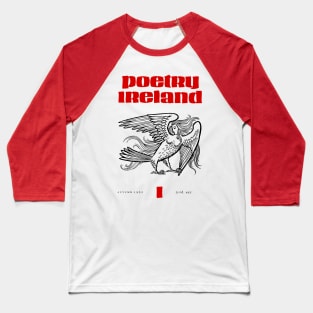 Poetry Ireland / Vintage 60s Aesthetic Baseball T-Shirt